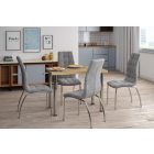 ST(B)-FX (noga I) tölgy asztal, 67x101 cm