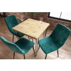 ST(B)-FX (noga III) tölgy asztal, 67x67 cm