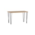 ST(B)-FX (noga III) tölgy asztal, 128x67 cm