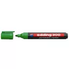 Alkoholos marker, 1,5-3 mm, kúpos, EDDING "300", fekete