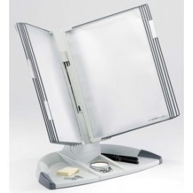   TARIFOLD Bemutatótábla tartó bővítő készlet, asztali, A4, 10 férőhelyes, TARIFOLD "T-office", kék