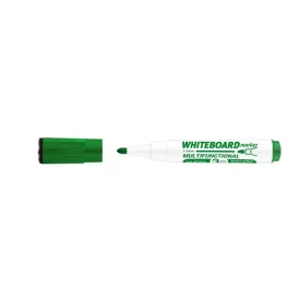   ICO Tábla- és flipchart marker, 1-3 mm, multifunkciós, Markeraser zöld