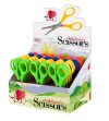ICO Olló display, iskolai, 13,5 cm, ICO "Süni", vegyes szín ICO Olló display, iskolai, 13,5 cm, ICO "Süni", vegyes szín