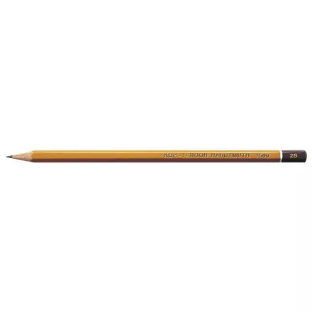 KOH-I-NOOR Grafitceruza, 2B, hatszögletű, 1500