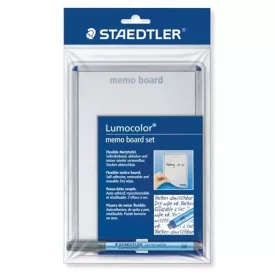   STAEDTLER Üzenőtábla, öntapadó, írható, 21x14,8 cm, STAEDTLER "Lumocolor Memo Board"