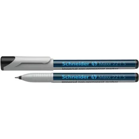   SCHNEIDER Alkoholmentes marker, OHP, 0,4 mm, SCHNEIDER "Maxx 221 S", fekete