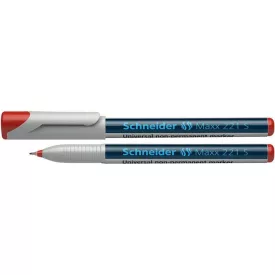   SCHNEIDER Alkoholmentes marker, OHP, 0,4 mm, SCHNEIDER "Maxx 221 S", piros