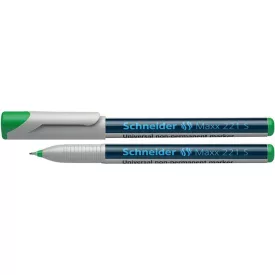   SCHNEIDER Alkoholmentes marker, OHP, 0,4 mm, SCHNEIDER "Maxx 221 S", zöld