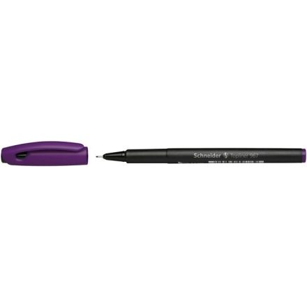 SCHNEIDER Tűfilc, 0,4 mm, SCHNEIDER "Topliner 967", lila
