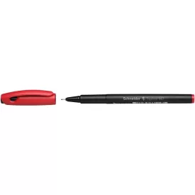   SCHNEIDER Tűfilc, 0,4 mm, SCHNEIDER "Topliner 967", piros