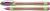 SCHNEIDER Tűfilc, 0,8 mm, SCHNEIDER "Xpress", rózsaszín