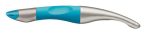   STABILO Rollertoll, 0,5 mm, jobbkezes, metál/neonkék tolltest, STABILO "EasyOriginal Start", kék