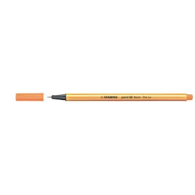   STABILO Tűfilc, 0,4 mm, STABILO "Point 88", neon narancssárga