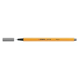   STABILO Tűfilc, 0,4 mm, STABILO "Point 88", szürke