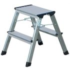 KRAUSE Fellépő, 2x2 lépcsőfok, alumínium, KRAUSE "Treppy"