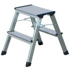 KRAUSE Fellépő, 2x2 lépcsőfok, alumínium, KRAUSE "Treppy"