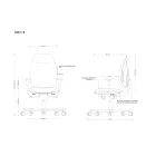 UNIQUE MAGIC M ergonomikus irodai szék