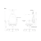 UNIQUE MAGIC ergonomikus irodai szék