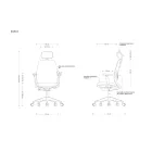 UNIQUE POPFIT ergonomikus irodai szék