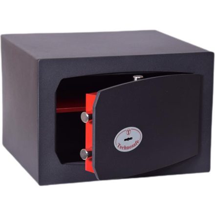 TECHNOMAX Bútorszéf, kulcsos zár, 30 l, 270x390x350 mm, MTK 4