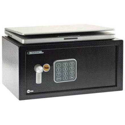 YALE Laptopszéf, elektronikus zár, 24 l, 200x430x350 mm, YLV/200/DB1