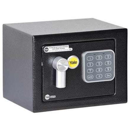 YALE Bútorszéf, elektronikus zár, 4,2 l, 170x230x170 mm, YSV/170/DB1
