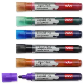 Nobo 6 flipchart marker készlet