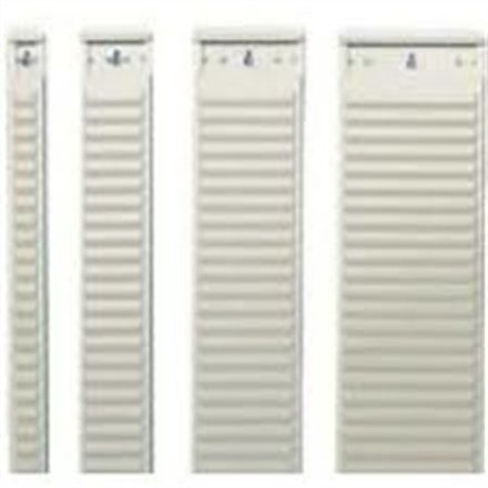 NOBO T-kártya tartó,  2-es kártya mérethez, 32 réssel, NOBO