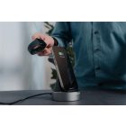 VERBATIM "WCS-01" Töltőállomás, 2-az-1-ben, MFi (Apple) vagy Qi töltés