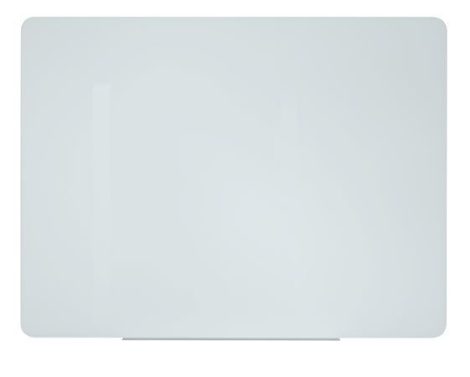 VICTORIA Mágneses üvegtábla, 150x120 cm, VICTORIA, fehér