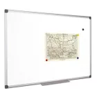 Fehértábla, mágneses, 120x180 cm, alumínium keret, VICTORIA