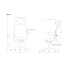 UNIQUE CHESTER ergonomikus irodai szék