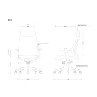 UNIQUE NEXO ergonomikus irodai szék