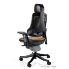 UNIQUE WAU BŐR ergonomikus irodai szék, fekete váz