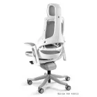UNIQUE WAU ergonomikus irodai szék, fehér váz-sötétszürke háló