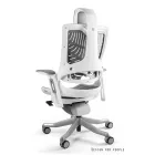 UNIQUE WAU 2 ELASTOMER ergonomikus irodai szék, fehér váz-szürke