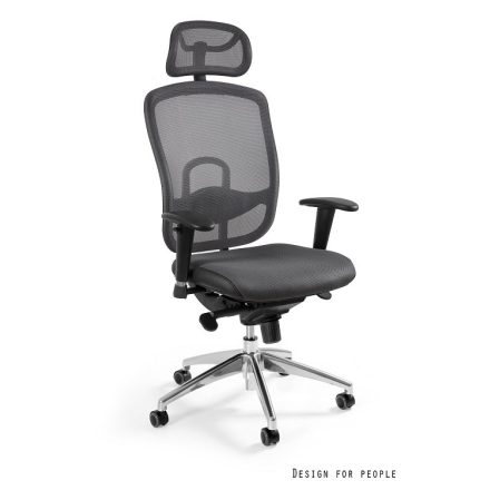 UNIQUE VIP ergonomikus irodai szék, szürke