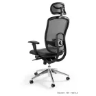 UNIQUE VIP ergonomikus irodai szék, szürke