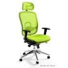 UNIQUE VIP ergonomikus irodai szék, zöld