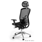 UNIQUE VIP ergonomikus irodai szék, fekete