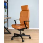 UNIQUE SONOMA vezetői irodai szék, valódi bőr
