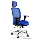 UNIQUE EXPANDER ergonomikus irodai szék, kék