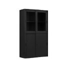 Unique XD-015 fémszekrény, fekete
