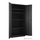 UNIQUE XD-029 irattartó szekrény, fekete