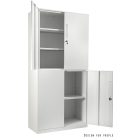 UNIQUE XD-030 irattartó szekrény, fehér