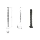 UNIQUE Kábelrendező íróasztalhoz