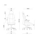 UNIQUE ATLAS vezetői irodai szék