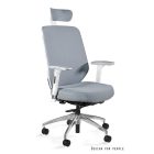 UNIQUE HERO ergonomikus irodai szék, szövet háttámlával, fekete