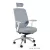 UNIQUE HERO ergonomikus irodai szék, szövet háttámlával, szürke