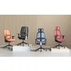 UNIQUE ERGO LOW ergonomikus irodai szék, szövetes ülőlappal